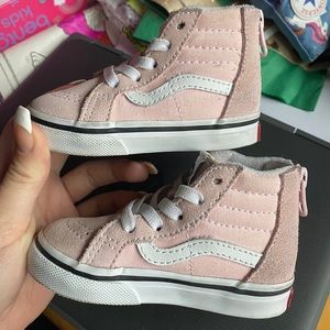 Baby girls vans size 5
